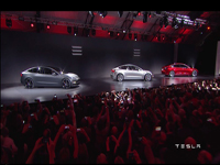 特斯拉发布Model 3电动汽车：售价3.5万美元